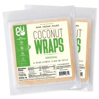 NUCO Coconut Wraps, Original Flavor, 10 Count