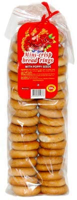 Mini Sushki with Poppy Seeds (Pack of 3)