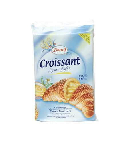 Antonelli Croissants with Custard Cream Filling 400g