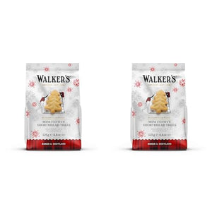 Festive Mini Bag Shortbread Trees (Pack of 2)