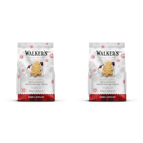 Festive Mini Bag Shortbread Trees (Pack of 2)