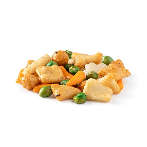 NUTS U.S. Oriental Rice Crackers with Green Peas, 2 lbs