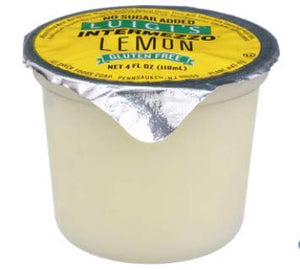 Luigi's No Sugar Added Lemon Intermezzo, 4 oz -- 72 per case