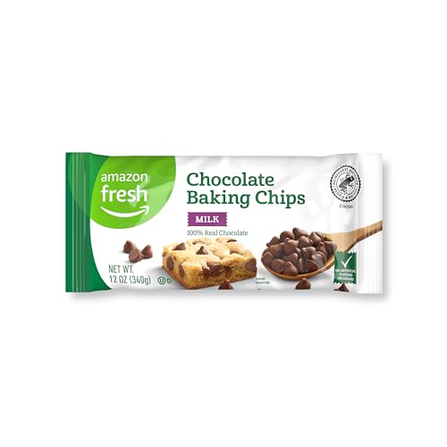 Amazon Fresh Chocolate Baking Chips, 12 Oz