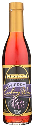 Kedem Gourmet Sherry Cooking Wine 12.7oz Bottle, Gluten Free