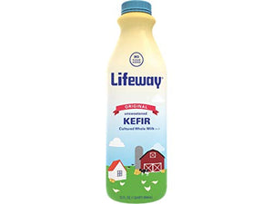 Lifeway Probiotic Original Cultured Plain Milk Kefir, 32 Ounce