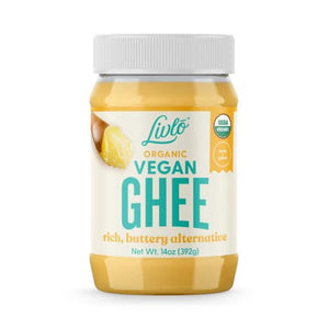 Livlo Organic Vegan Ghee - Plant Based Butter, 14 oz