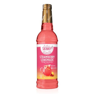 Jordan's Skinny Mixes Sugar Free Syrup, Strawberry Lemonade, 25.4 Fl Oz