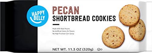 Amazon Brand - Happy Belly Pecan Shortbread, 11.3 ounce