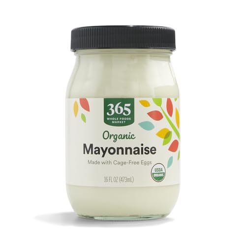 365 by Whole Foods Market Organic Mayonnaise, 16 Fl Oz