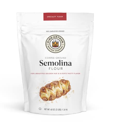 King Arthur Semolina Flour, Coarse Ground, 3lbs