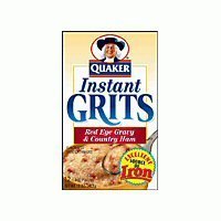 Quaker Instant Grits Red Eye Gravy & Country Ham, 12 Servings