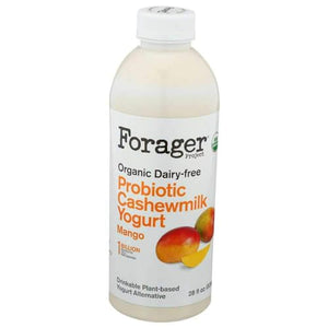 Forager Project Mango Probiotic Cashewmilk Yogurt, 28 oz (6 Pack)