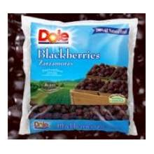 Dole Quick Frozen Blackberries, 5lb (2 per case)