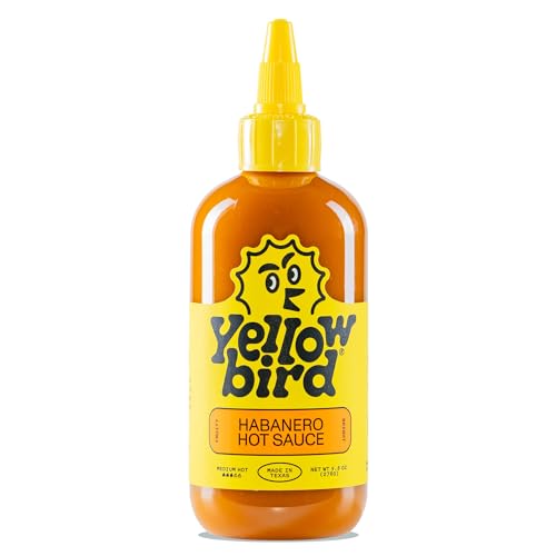 Yellowbird Hot Sauce with Habanero, 9.8 oz