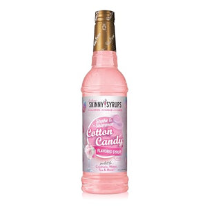 Jordan's Skinny Mixes Sugar Free Cotton Candy Syrup, 25.4 Fl Oz