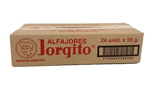 Alfajor Jorgito with Dulce de Leche (24 Units)