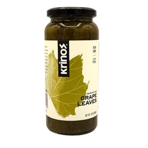 Krinos Premium Grape Leaves in Brine, 16 oz