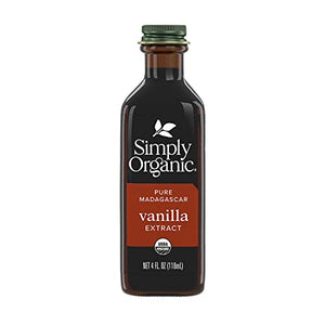 Simply Organic Pure Madagascar Vanilla Extract, 4-Ounce