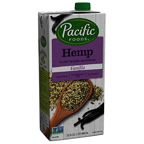 Pacific Foods Hemp Vanilla Beverage, 32 Ounce