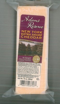 Adam's Reserve NY Extra Sharp Cheddar Cheese, 10 oz