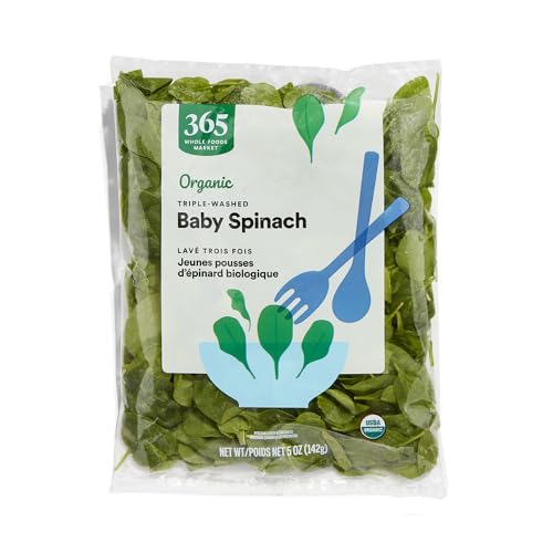 365 by Whole Foods Market Organic Baby Spinach, 5 oz