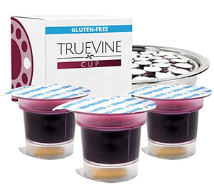 TrueVine Gluten Free Communion Cups and Wafer Set, 100 Count