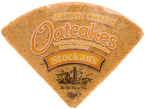 Stockan's Orkney Wholegrain Cheese Oatcakes, 48 Oatcakes