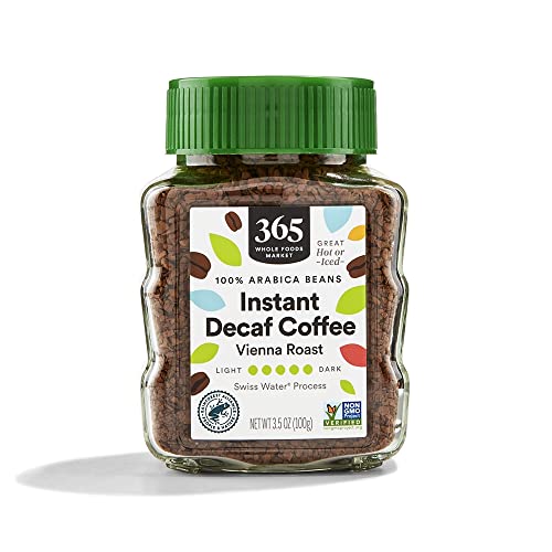 365 by Whole Foods Market, Decaf Instant Coffee, 3.5 Ounce