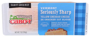 Cabot Seriously Sharp Yellow Cheddar Cheese, 7 OZ