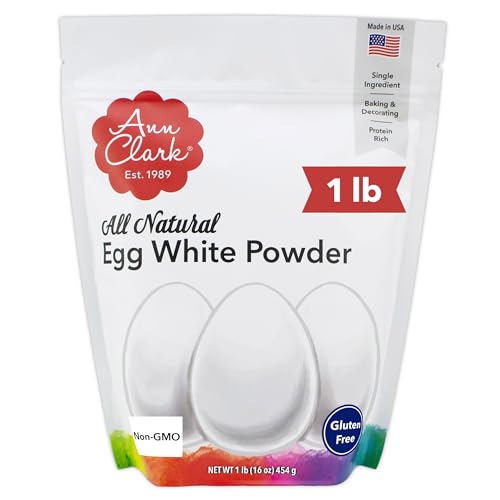 Ann Clark All Natural 100% Egg White Powder, 1 lb