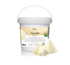 SULU ORGANICS Grass Fed Beef Tallow, 7LBS