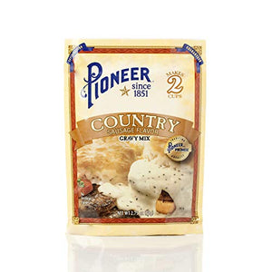 Pioneer Country Sausage Gravy Mix, 2.75 Ounce (12 Pack)