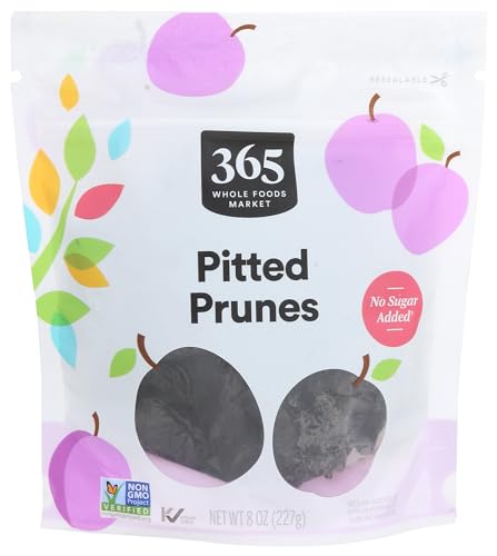 365 by Whole Foods Market Pitted Prunes, 8 Ounce