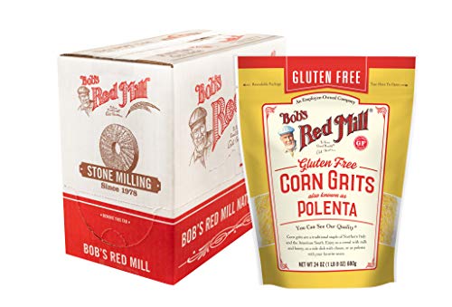 Bob's Red Mill Gluten Free Corn Grits/Polenta, 24oz (Pack of 4)