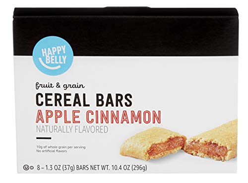 Happy Belly Fruit & Grain Bars, Apple Cinnamon, 8 Count