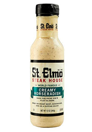 St. Elmo Steak House Creamy Horseradish, Great with Steaks