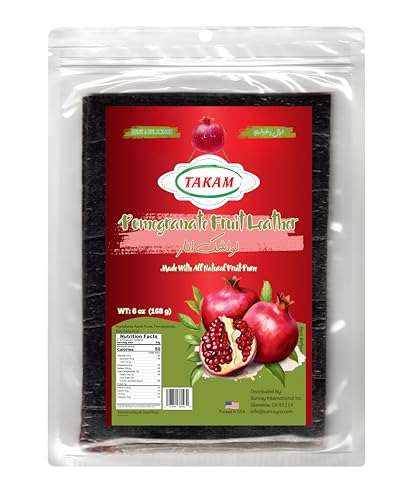 Takam Lavashak Pomegranate Fruit Leather, 6 OZ