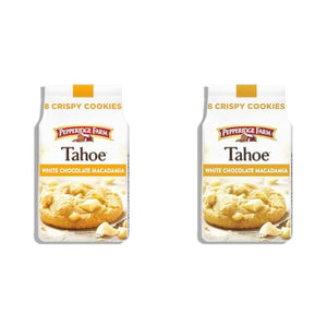 Pepperidge Farm Tahoe White Chocolate Macadamia Cookies, 7.2 oz (2 Pack)