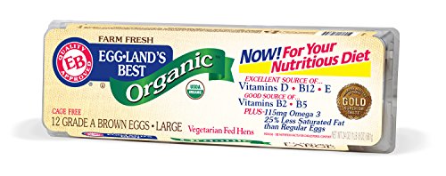 Eggland's Best Large Organic Brown Eggs, 12 count