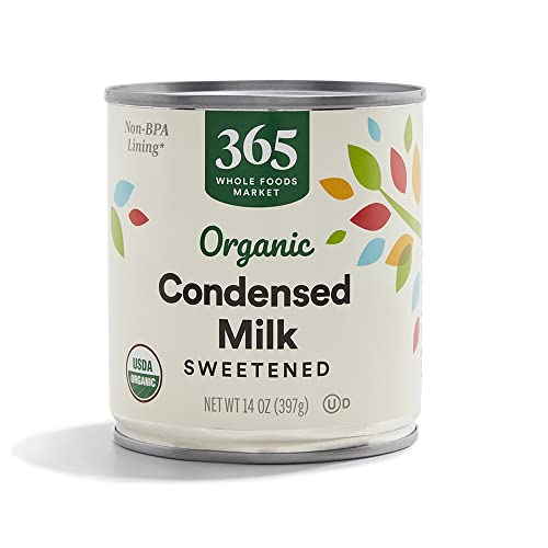 365 Organic Sweetened Condensed Milk, 14 Ounce