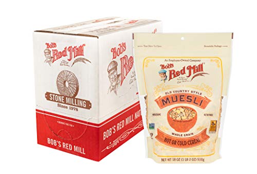 Bob's Red Mill Old Country Style Muesli Cereal, 18 oz, 4 Pack