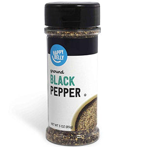 Happy Belly Coarse Ground Black Pepper, 3 oz