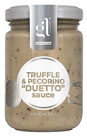 Truffle & Pecorino Duetto Sauce, 130 gr, Product of Italy