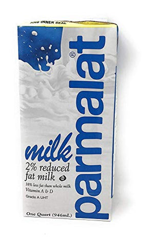 Parmalat 2% Reduced Fat Milk, 32 oz (Pack of 5)