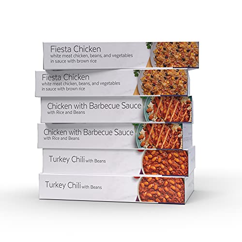 HMR Tex-Mex Entrée Pack, 6 Ready to Eat Meals