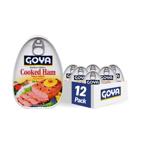 Goya Foods Cooked Ham, 16 oz (Pack of 12)