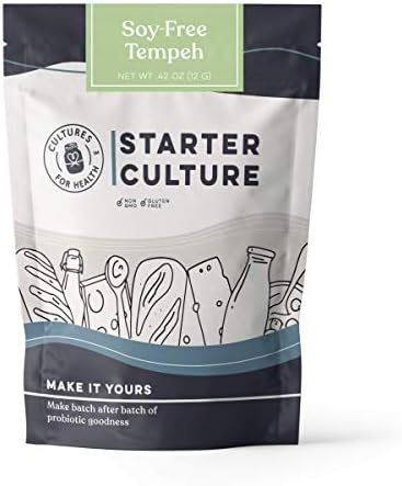 Cultures For Health Soy-Free Tempeh Starter Culture | 4 Packets