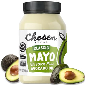 Chosen Foods 100% Avocado Oil-Based Classic Mayonnaise, 32 Fl Oz