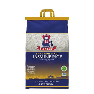 817 Elephant Jasmine Rice, 15 Lb Bag